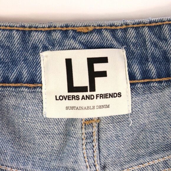 Lovers and Friends Reece High Rise Rigid Slim Straight Jean 29 - Picture 3 of 5